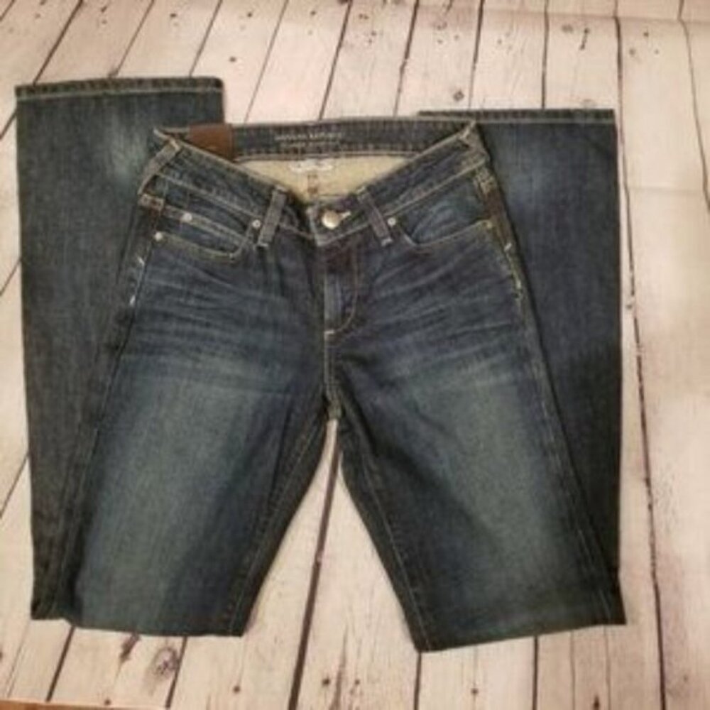 BANANA REPUBLIC Classic Boot Cut 5 pocket style jeans NWT dark wash size 4